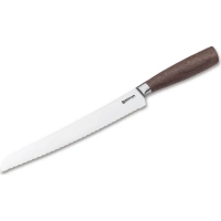 Кухонный нож  для хлеба Boker Core Bread Knife, сталь X50CrMoV15, рукоять орех купить в Королёве