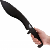 Мачете SOGfari Kukri Machete MC11, сталь 3Cr13, рукоять резина купить в Королёве