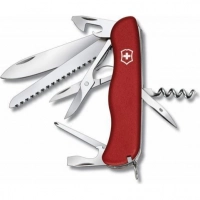 Мультитул Victorinox Outrider 0.8513, сталь X50CrMoV15, рукоять нейлон, красный купить в Королёве