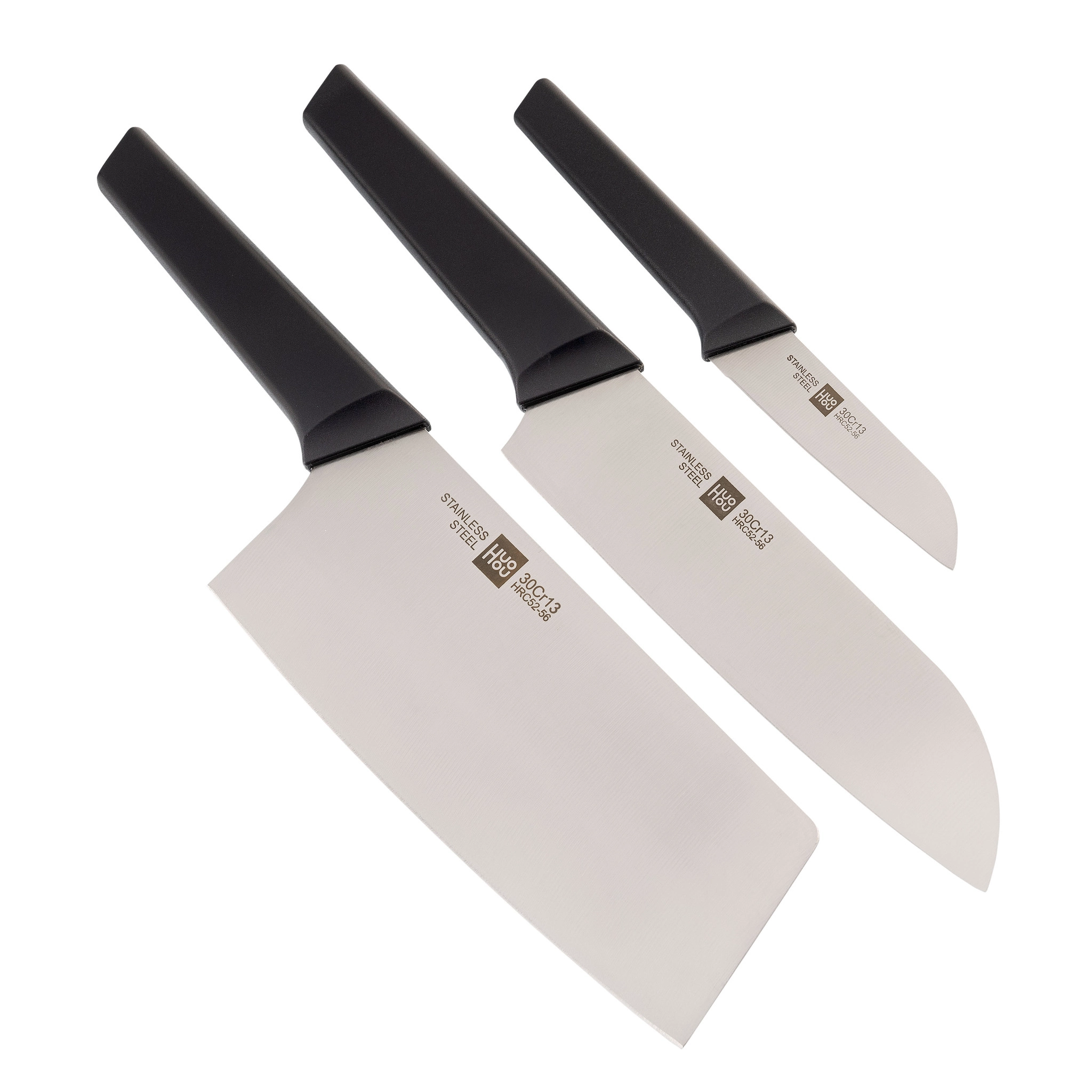 Набор кухонных ножей на подставке HuoHou 4-Piece Kitchen Knife Set Lite