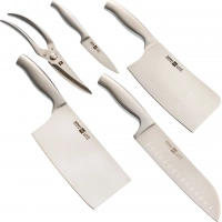 Набор кухонных ножей на подставке HuoHou 6-Piece Stainless Steel Kitchen Knife Set купить в Королёве