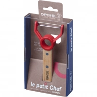 Нож для чистки овощей Opinel Peeler, деревянная рукоять, нержавеющая сталь, коробка купить в Королёве