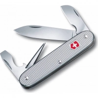 Нож перочинный Victorinox Alox 0.6221.26 58 мм 5 функций алюминиевая рукоять серебристый купить в Королёве