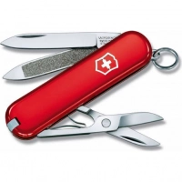 Нож перочинный Victorinox Classic 0.6203 58 мм 7 функций красный купить в Королёве