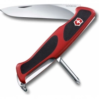 Нож перочинный Victorinox RangerGrip, сталь X50CrMoV15, рукоять нейлон, красно-чёрный купить в Королёве