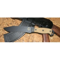 Нож с фиксированным клинком Ontario «NS-7 tan micarta» купить в Королёве