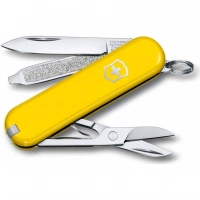 Нож Victorinox Classic SD Colors, Sunny Side (0.6223.8G) жёлтый, 7 функций 58мм купить в Королёве