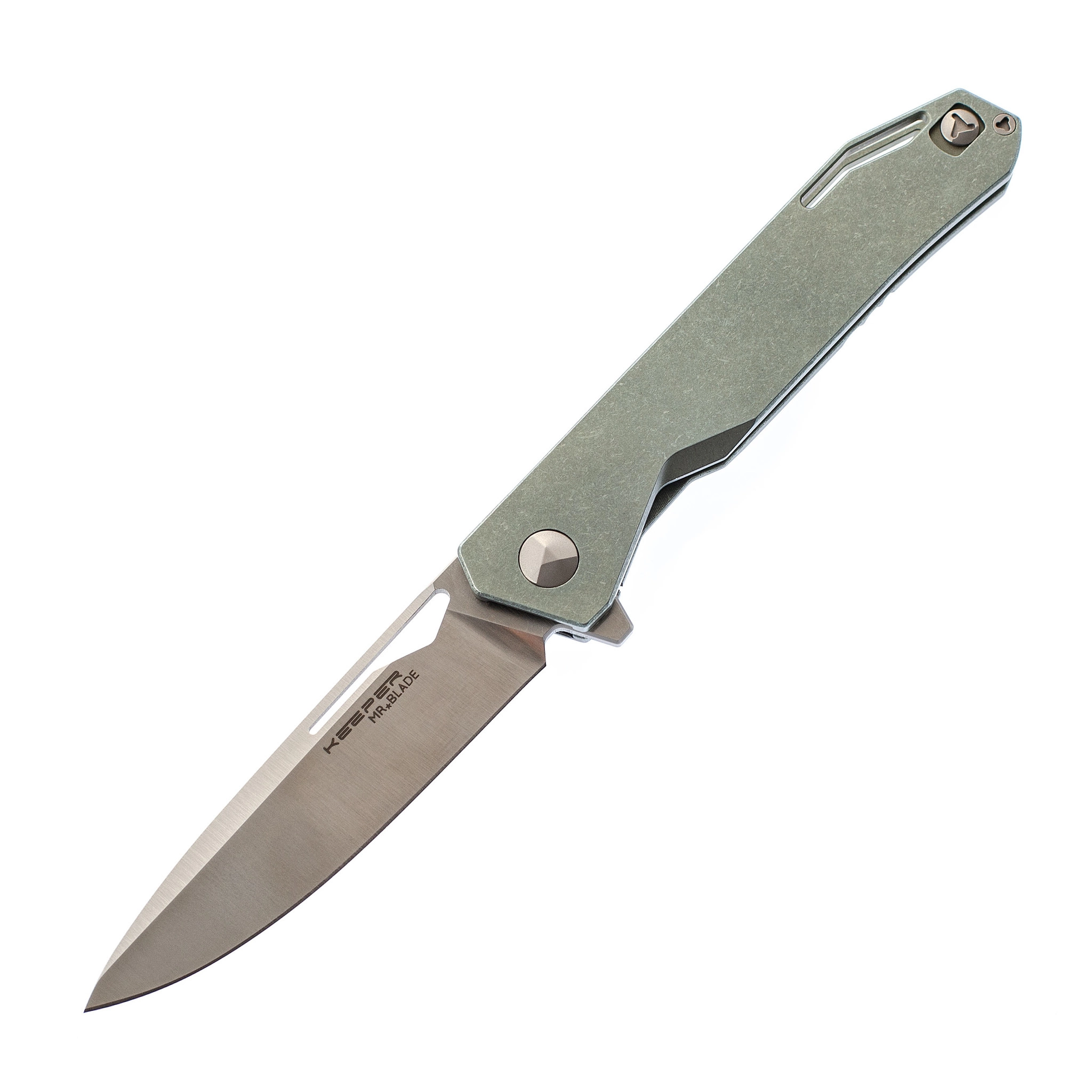 Складной нож Keeper M390, Titanium