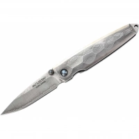 Складной нож Mcusta Shinra Tsushi MC-0034D, сталь VG-10, рукоять Damascus Steel купить в Королёве