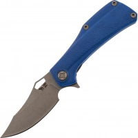 Складной нож Скорпион Evo Bowie Blue, сталь K110, рукоять G10 купить в Королёве