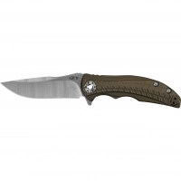 Складной нож Zero Tolerance 0609, сталь CPM 20CV, рукоять титан/бронза купить в Королёве