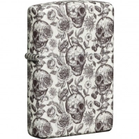 Зажигалка Skeleton Glow in the Dark Green ZIPPO купить в Королёве