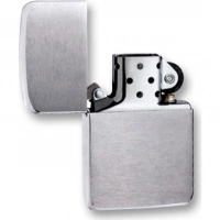 Зажигалка ZIPPO 1941 Replica™ с покрытием Brushed Chrome, латунь/сталь, серебристая, 36x12x56 мм купить в Королёве