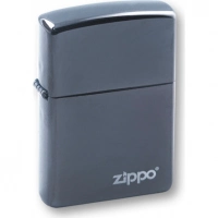 Зажигалка ZIPPO Classic с покрытием Black Ice®, латунь/сталь, чёрная, глянцевая, 36х12х56 мм купить в Королёве