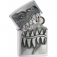 Зажигалка ZIPPO Classic с покрытием Brushed Chrome купить в Королёве