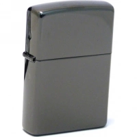 Зажигалка ZIPPO Classic с покрытием Ebony™, латунь/сталь, чёрная, глянцевая, 36x12x56 мм купить в Королёве