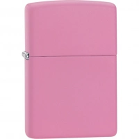 Зажигалка ZIPPO Classic с покрытием Pink Matte, латунь/сталь, розовая, матовая, 36x12x56 мм купить в Королёве