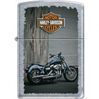 Зажигалка ZIPPO Harley-Davidson® Байк, с покрытием Street Chrome™, латунь/сталь, серебристая, 36x12x56 мм купить в Королёве