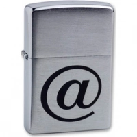 Зажигалка ZIPPO Internet Brushed Chrome, латунь с ник.хром. покрыт., серебр., матов., 36х56х12 мм купить в Королёве