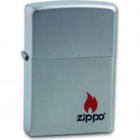 Зажигалка ZIPPO Satin Chrome, латунь с ник.-хром. покрыт., серебр., матовая, 36х56х12 мм купить в Королёве