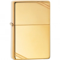 Зажигалка ZIPPO Vintage™ с покрытием High Polish Brass купить в Королёве